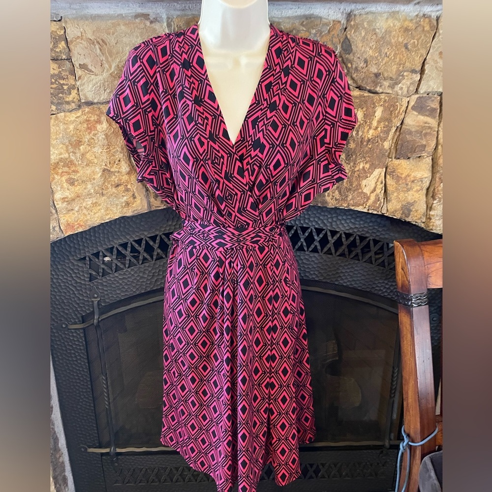 Liz Claiborne Large dress fabulous pattern
